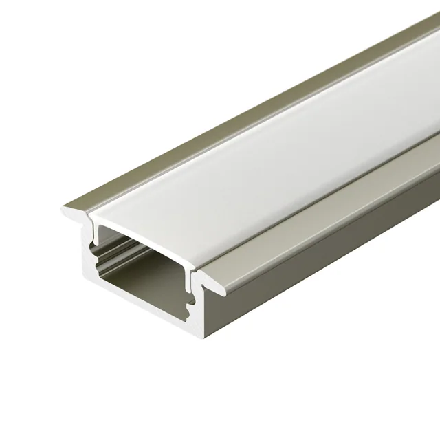 Профиль LINE-2308-F-2000 ANOD OLIVE GREY (Arlight, Алюминий), артикул 038440