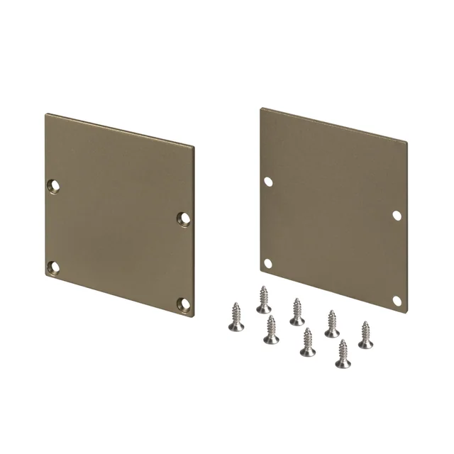 Заглушка SL-LINE-5050-LW OLIVE GREY глухая (Arlight, Металл), артикул 038653