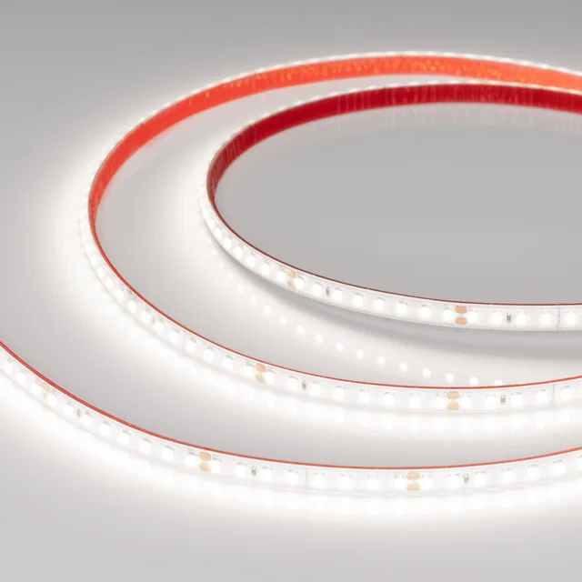 Лента герметичная RTW-PR-A128-10mm 24V White6000 (9.6 W/m, IP66, 2835, 5m) (Arlight, высок.эфф.150 лм/Вт), артикул 038740