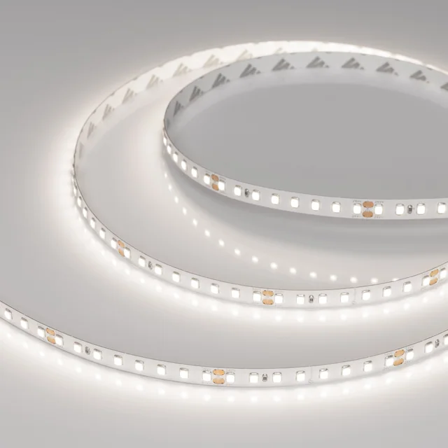 Лента RT-A128-8mm 24V Day5000 (10 W/m, IP20, 5m) (Arlight, высок.эфф.150 лм/Вт), артикул 038756(1)
