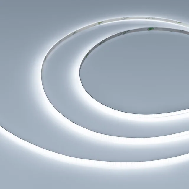 Лента COB-X420-4mm 24V White6000 (10 W/m, IP20, CSP, 5m) (Arlight, узкая), артикул 038803