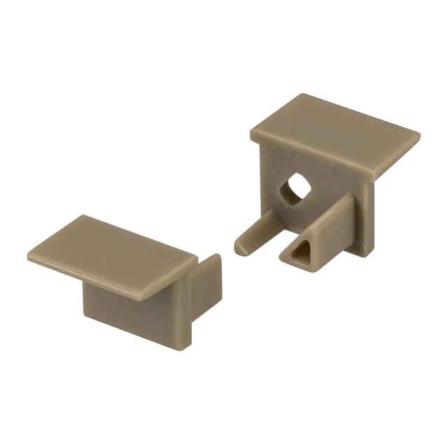 Комплект заглушек SL-BEVEL-H10-F14 OLIVE GREY (Arlight, Пластик), артикул 038809
