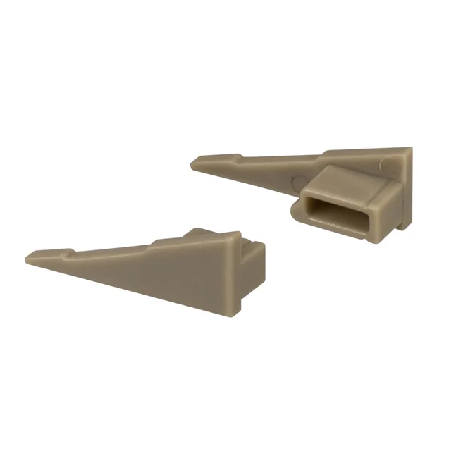 Комплект заглушек SL-MINI-SHELF-H8 OLIVE GREY (Arlight, Пластик), артикул 038810