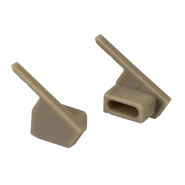 Комплект заглушек SL-MINI-SHELF-H9 OLIVE GREY (Arlight, Пластик), артикул 038811