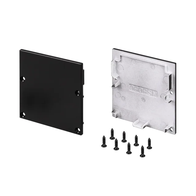 Заглушка SL-LINE-5050-S BLACK (Arlight, Пластик), артикул 038935