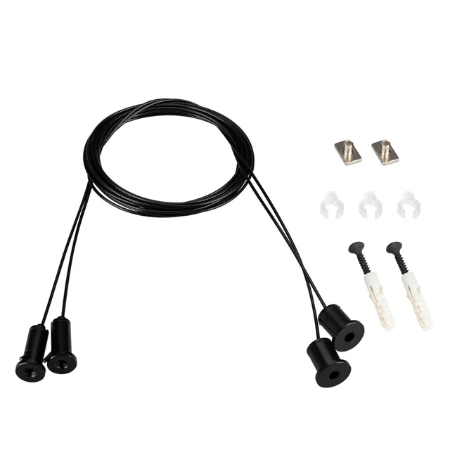 Подвес SL-LINE 2x2m Set (Pad 9x2mm) BLACK (Arlight, Металл), артикул 039187