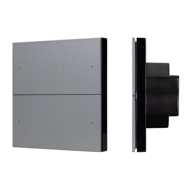 INTELLIGENT ARLIGHT Кнопочная панель SMART-DMX512-801-22-4G-4SC-DIM-IN Grey (230V, 2.4G) (IARL, IP20 Пластик, 5 лет), артикул 039311