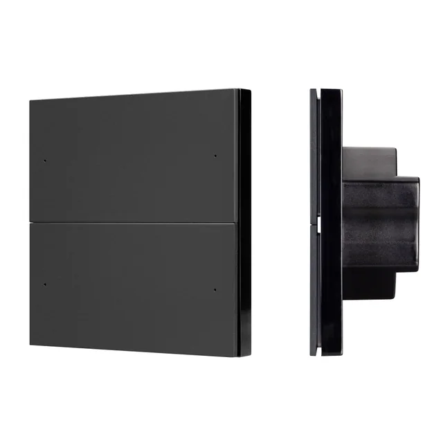 INTELLIGENT ARLIGHT Кнопочная панель SMART-DMX512-801-22-4G-4SC-DIM-IN Black (230V, 2.4G) (IARL, IP20 Пластик, 5 лет), артикул 039312