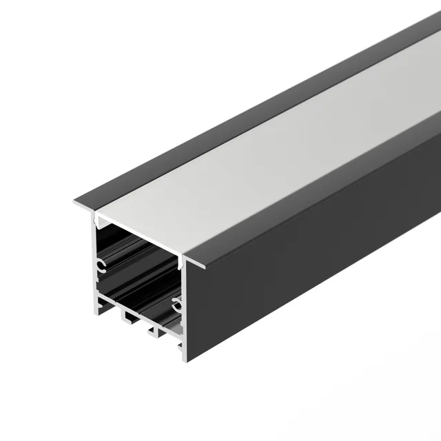 Профиль SL-LINIA49S-F-2000 ANOD BLACK (Arlight, Алюминий), артикул 039389