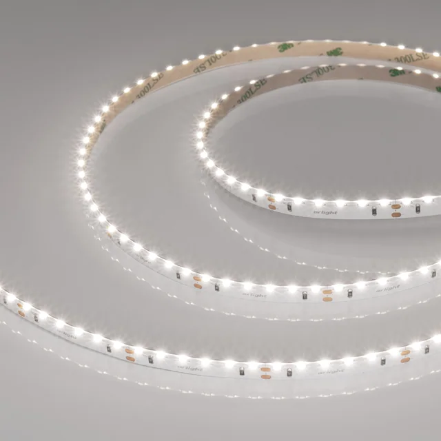 Лента RS-S120-8mm 24V Day5000 (9.6 W/m, IP20, 3014, 5m) (Arlight, боковое свечение), артикул 039426