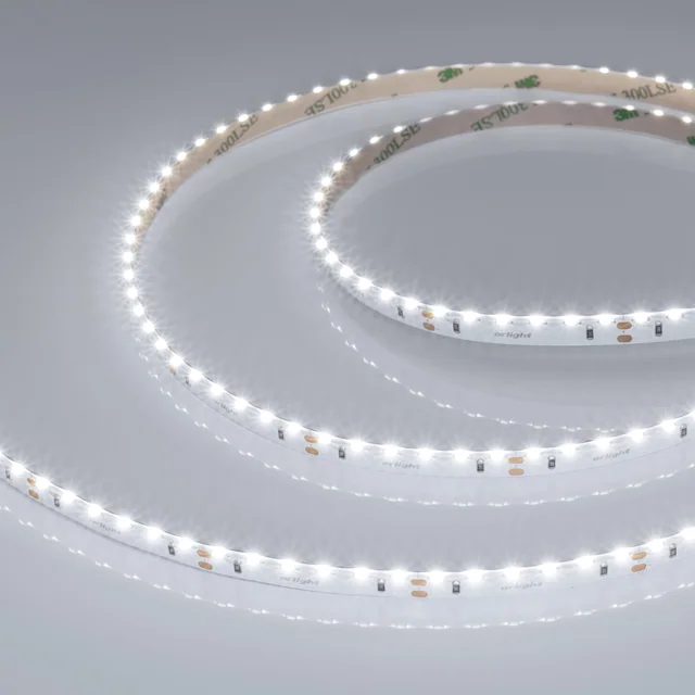 Лента RS-S120-8mm 24V White6000 (9.6 W/m, IP20, 3014, 5m) (Arlight, боковое свечение), артикул 039428