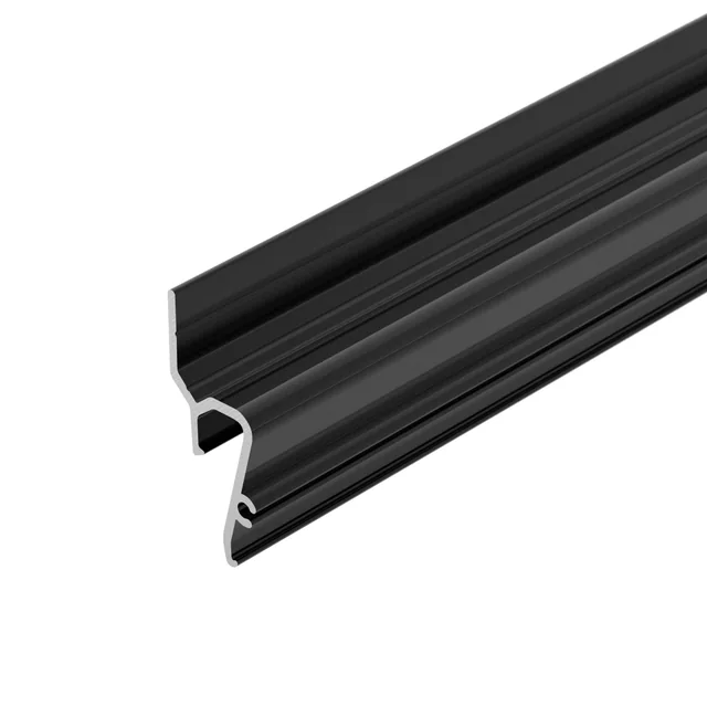 Профиль STRETCH-SHADOW-TECH-2000 BLACK (A2-DELTA) (Arlight, Алюминий), артикул 039509