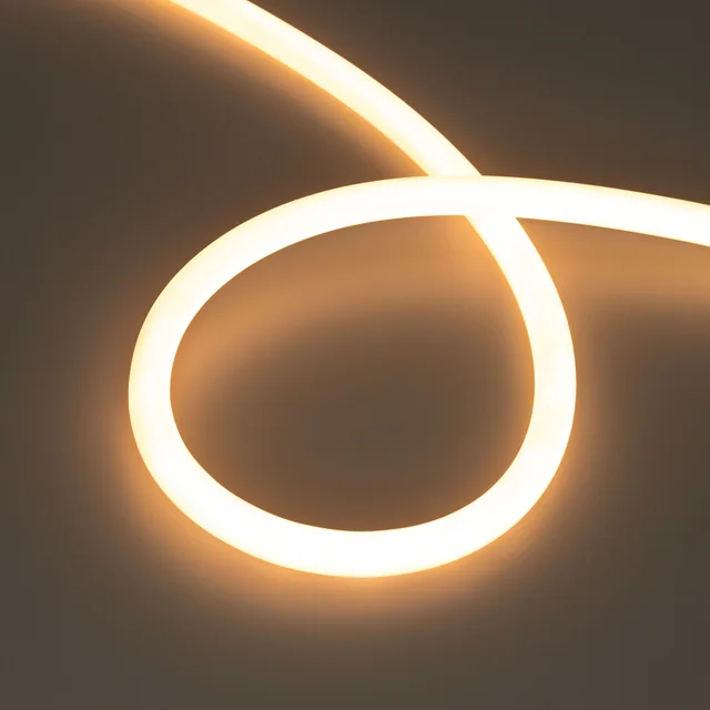 Лента герметичная MOONLIGHT-TOP-M560-D13mm 24V Warm2300 360deg (8.6 W/m, IP65, 5m, wire x1) (Arlight, Вывод прямой, 3 года), артикул 039553