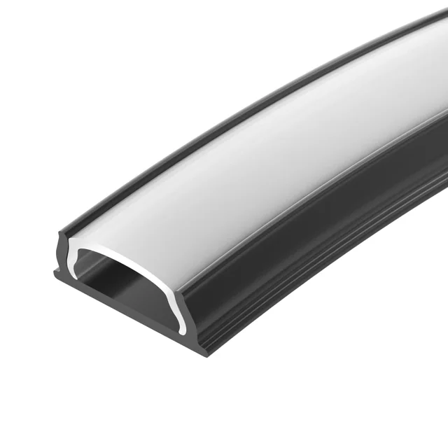 Профиль ARH-BENT-W11-2000 ANOD BLACK (Arlight, Алюминий), артикул 039583