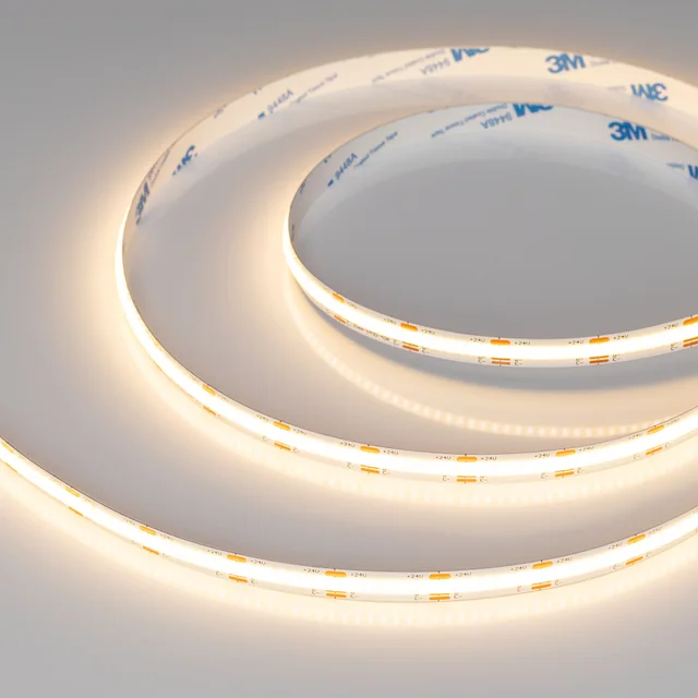 Лента COB-X640-10mm 24V White-MIX (23 W/m, IP20, CSP, 5m) (Arlight, Изменяемая ЦТ), артикул 039740