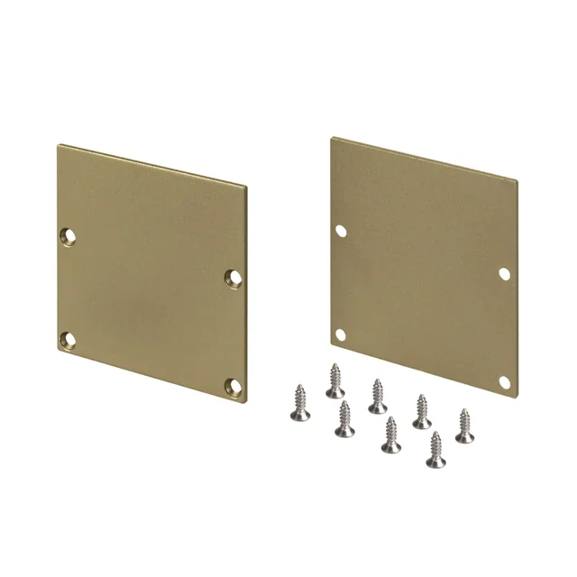 Заглушка SL-LINE-5050-LW GOLD глухая (Arlight, Металл), артикул 039984
