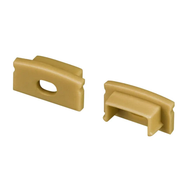 Заглушка LINE-1708 GOLD с отверстием (Arlight, Пластик), артикул 039993
