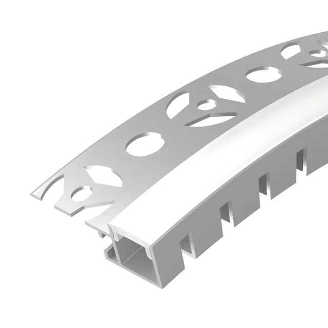 Профиль FANTOM-BENT-W12-TOP-EDGE-2000 ANOD (Arlight, Алюминий), артикул 040328(1)