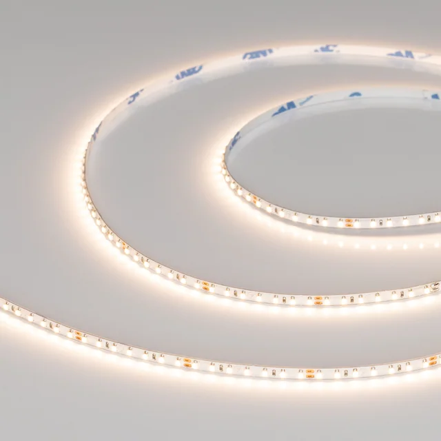 Лента MICROLED-M182-4mm 24V Warm3500 (10 W/m, IP20, 2216, 5m) (Arlight, узкая), артикул 040540