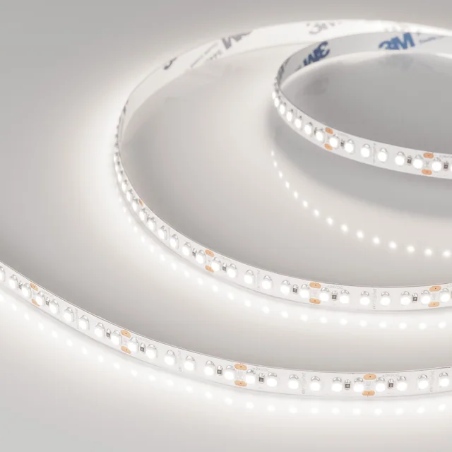 Лента RT-A180-8mm 24V Day5000 (14.4 W/m, IP20, 3528, 5m) (Arlight, Открытый), артикул 040547
