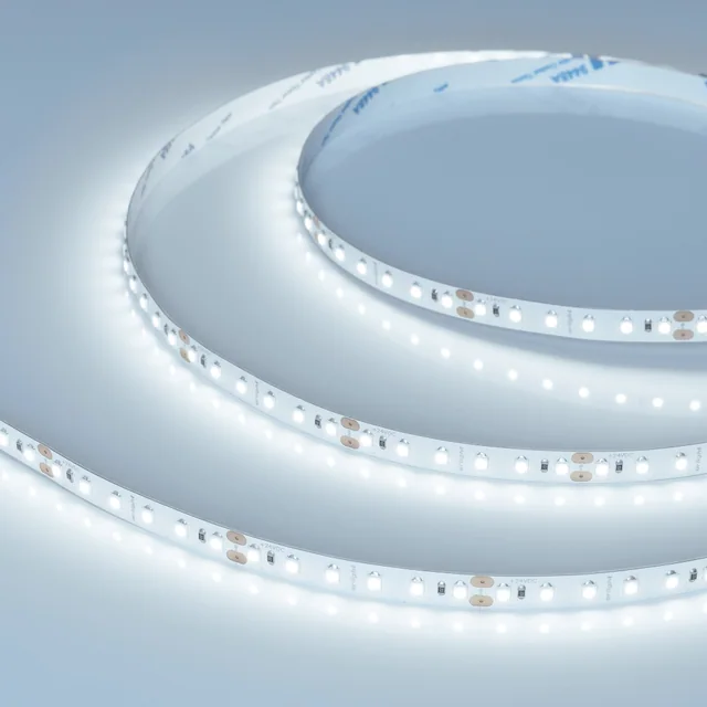 Лента NT-A120-8mm 24V Cool 8K (9.6 W/m, IP20, 3528, 5m) (Arlight, Открытый), артикул 040571