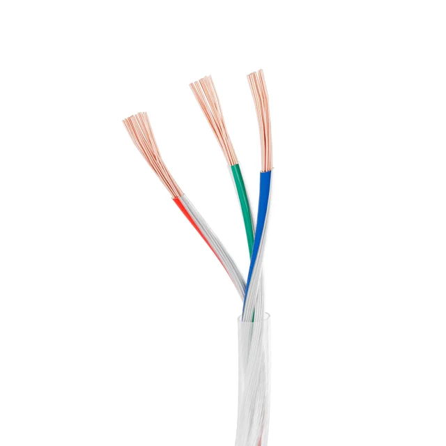 Провод питания ARL-20AWG-CLEAR-3Wire-CU-Double (3x0.75mm) (Arlight, -), артикул 040591