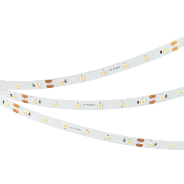 Лента NT-A60-8mm 24V Cool 8K (4.8 W/m, IP20, 3528, 5m) (Arlight, Открытый), артикул 040611