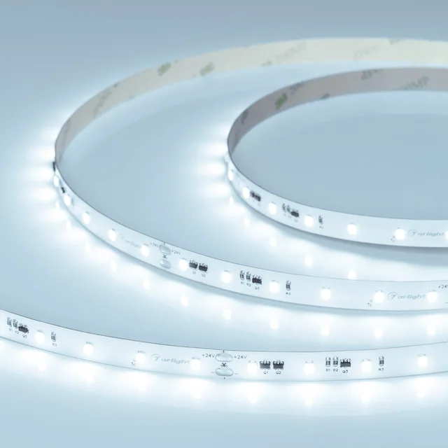Лента IC-A60-10mm 24V Cool 8K (4.8 W/m, IP20, 2835, 20m) (Arlight, 4.8 Вт/м, IP20), артикул 040665