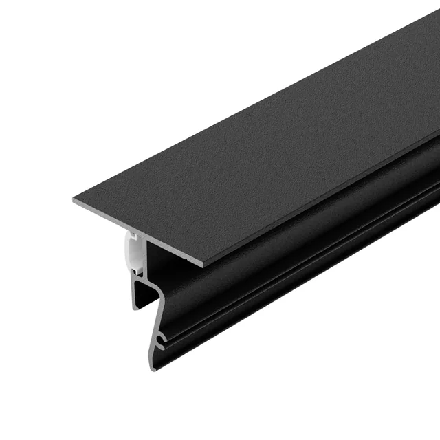 Профиль STRETCH-SHADOW-M-CEIL-2000 BLACK (A2-CONTOUR-PRO) (Arlight, Алюминий), артикул 040703(1)