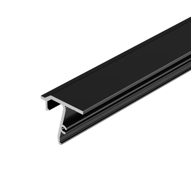 Профиль STRETCH-SHADOW-TECH-CEIL-2000 BLACK (A2-DELTA) (Arlight, Алюминий), артикул 040704