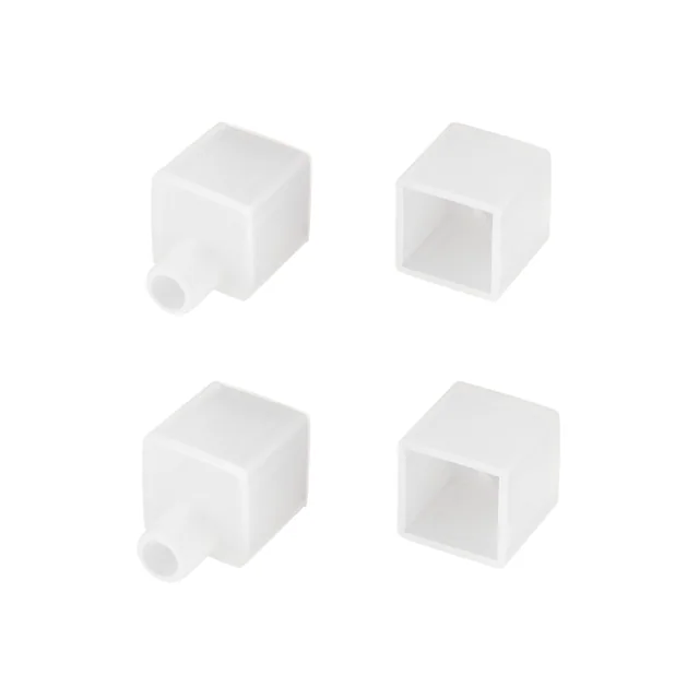 Заглушка WPH-FLEX-1414-TOP WHITE с отверстием (Arlight, Силикон), артикул 040862
