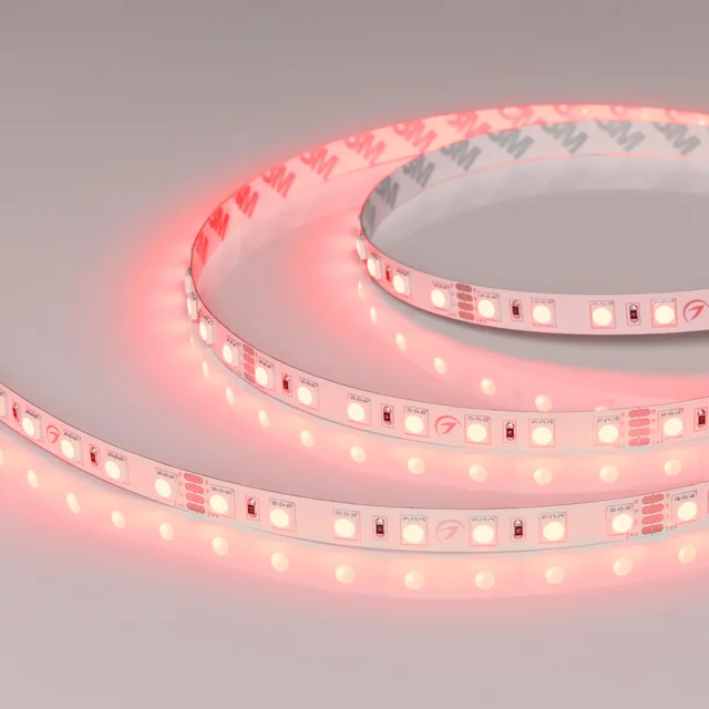 Лента RT-B70-10mm 24V RGB (14 W/m, IP20, 5m) (Arlight, Открытый), артикул 040916