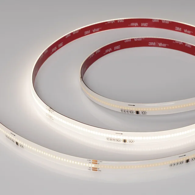Лента герметичная SPI-COB-SE-X378-12mm 24V Day4000-PX63-BPT (7 W/m, IP65, 5m) (Arlight, бегущий огонь), артикул 041388