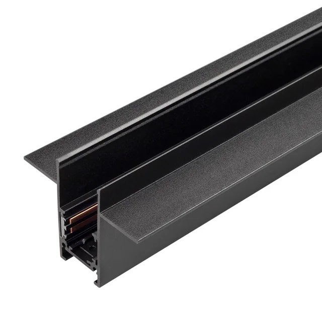 Трек встраиваемый MAG-ORIENT-TRACK-2653-FDW-2000 (BK, FLAT) (Arlight, IP20 Металл, 3 года), артикул 041438