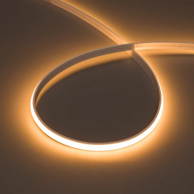 Лента герметичная MOONLIGHT-TOP-M280-10x5mm 24V Warm2200 (15 W/m, IP65, 5m, wire x1) (Arlight, Вывод прямой, 3 года), артикул 041524
