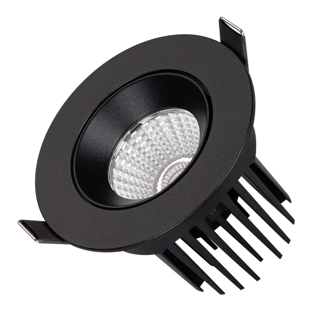 Светильник MS-ATOLL-BUILT-TURN-R94-10W Warm3000 (BK, 60 deg, 230V) (Arlight, IP54 Металл, 5 лет), артикул 041574