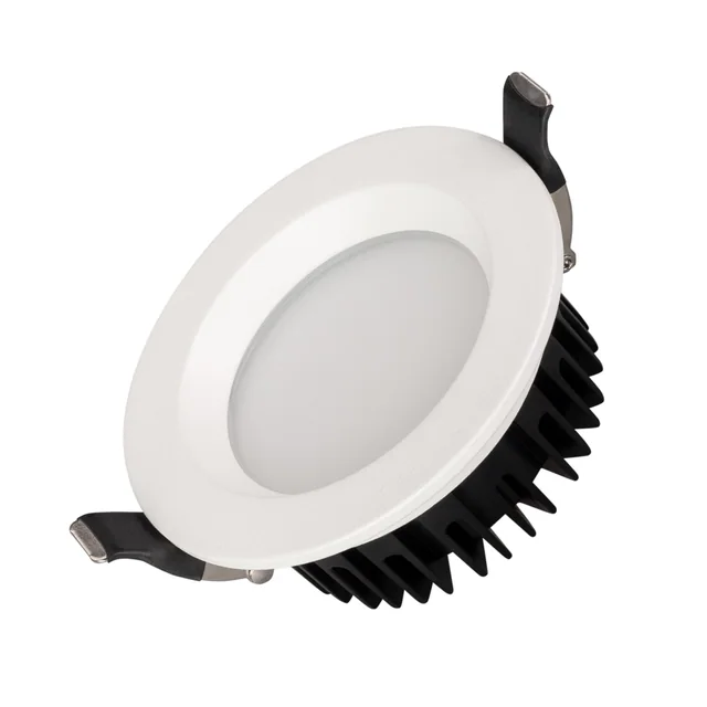 Светильник MS-MIST-BUILT-R105-9W Warm3000 (WH, 110 deg, 230V) (Arlight, IP54 Металл, 5 лет), артикул 041614