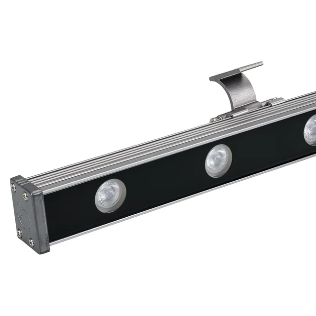 Линейный прожектор AR-LINE-1000-12W Warm3000 (GR, 15x60 deg, 230V) (Arlight, IP65 Металл, 3 года), артикул 041728