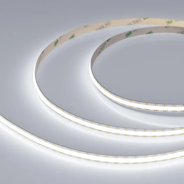 Лента COB-X528-8mm 12V White6000 (11 W/m, IP20, CSP, 5m) (Arlight, -), артикул 041792