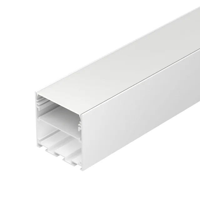 Профиль LINE-S-5050-2000 WHITE (Arlight, Алюминий), артикул 041842