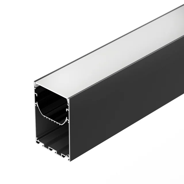 Профиль LINE-S-5075-2000 BLACK (Arlight, Алюминий), артикул 041847