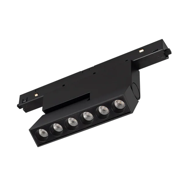 Светильник MAG-ORIENT-DOTS-FOLD-S195-6W Warm3000 (BK, 30 deg, 48V) (Arlight, IP20 Металл, 5 лет), артикул 042013