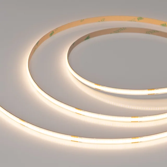 Лента COB-X480-6mm 24V Warm3000 (6 W/m, IP20, CSP, 5m) (Arlight, -), артикул 042036