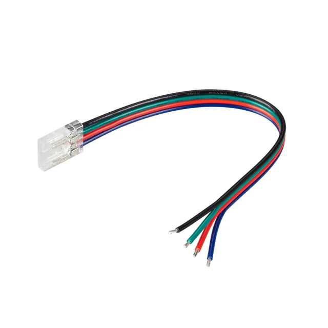Коннектор COB-RGB-10mm-4pin-STW-L150 (Arlight, Лента-Провод), артикул 042064