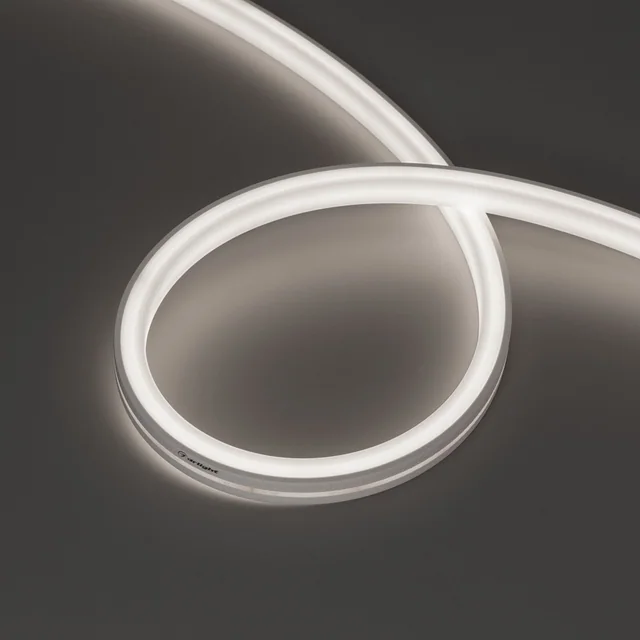 Лента герметичная MOONLIGHT-TOP-U-A156-13x12mm 24V Day5000 (11 W/m, IP67, 5m, wire x2) (Arlight, Вывод боковой, 3 года), артикул 042777