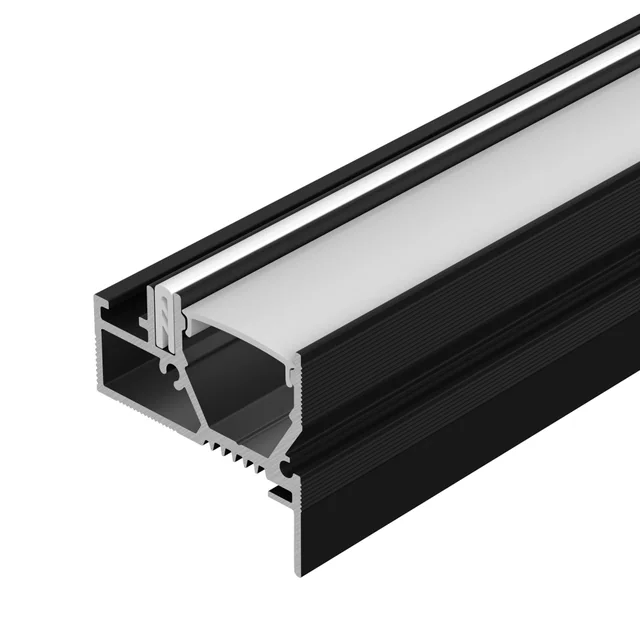 Профиль STRETCH-20-WALL-D-SIDE-2000 BLACK (Arlight, Алюминий), артикул 042947