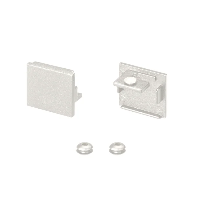 Заглушка SL-LINE-2522 WHITE глухая (Arlight, Металл), артикул 043120