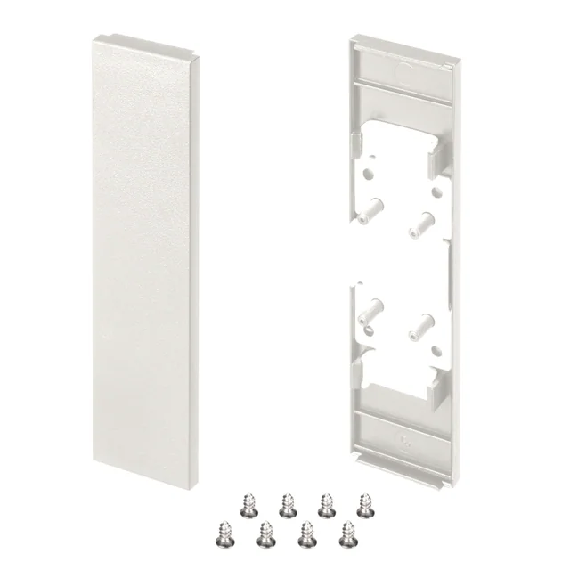 Заглушка SL-LINE-25100-DUAL WHITE глухая (Arlight, Пластик), артикул 043125