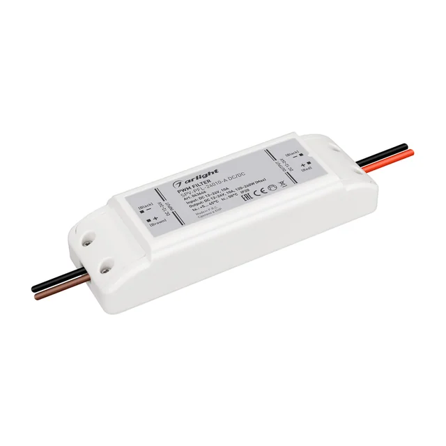 Фильтр ШИМ SPV-PFL-24010-A DC/DC (12-24V, 10A) (Arlight, IP20 Пластик, 2 года), артикул 043646