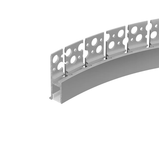 Профиль WALL-FANTOM-BENT-W10-SIDE-2000 ANOD (Arlight, Алюминий), артикул 043694(1)
